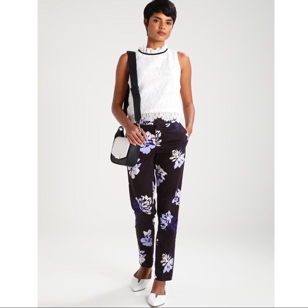 NWT Banana Republic Petite Ryan Fit Sateen Pants